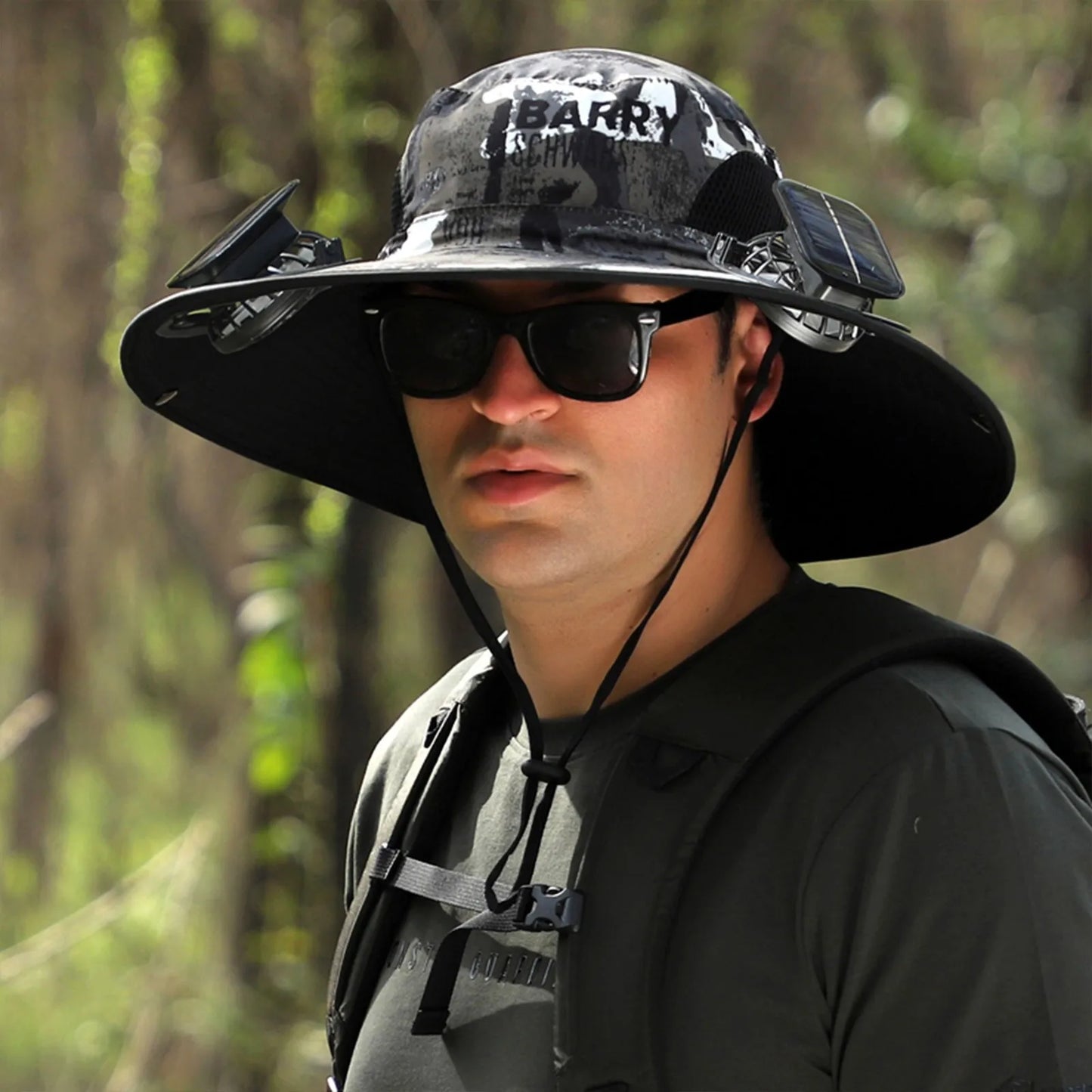 Ultralight Solar Fan Sun Hat