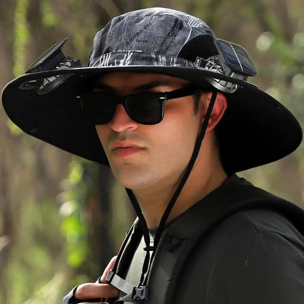 Ultralight Solar Fan Sun Hat