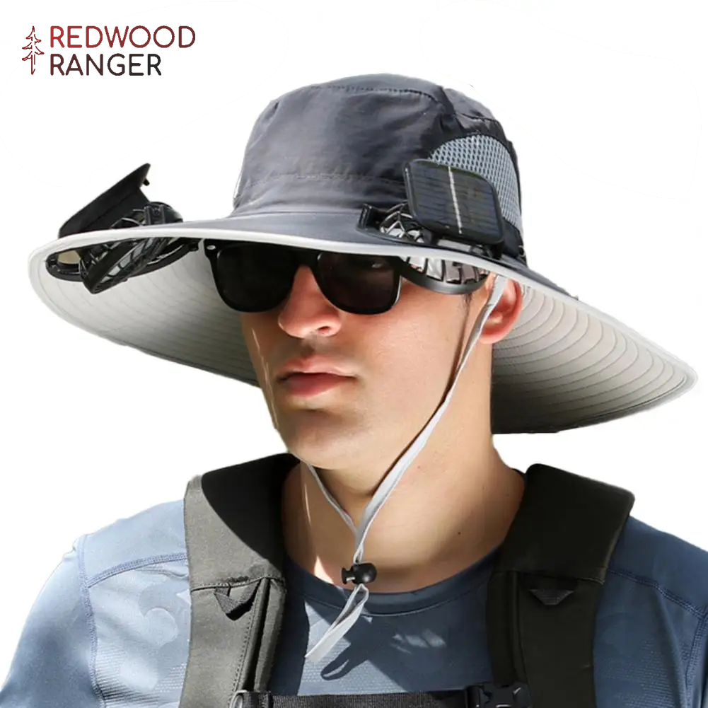 Ultralight Solar Fan Sun Hat