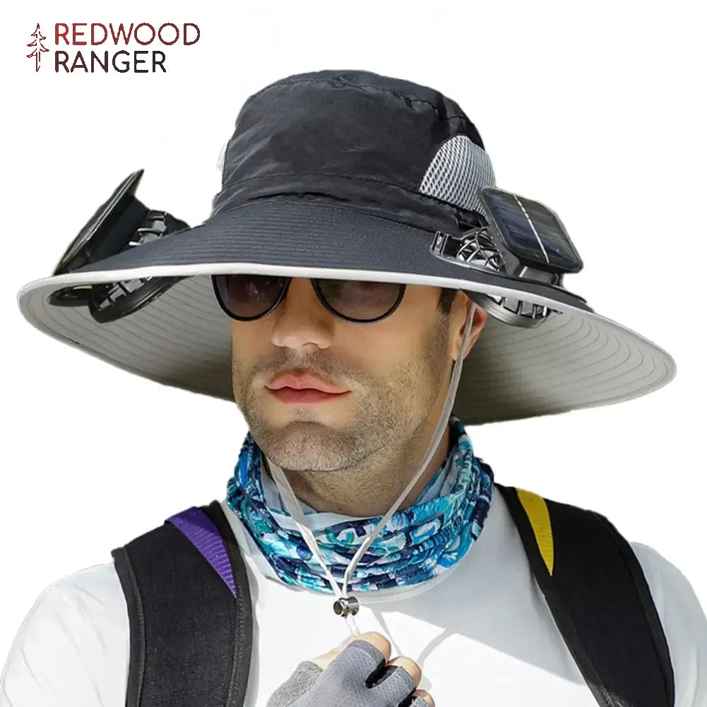 Ultralight Solar Fan Sun Hat