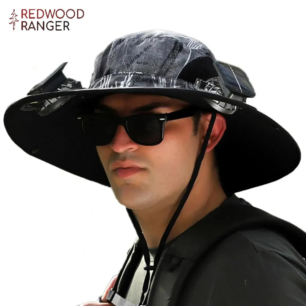 Ultralight Solar Fan Sun Hat