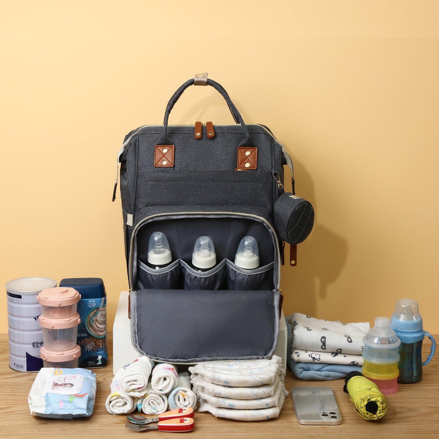 Multifunctional Travel Backpack/Diaper Bag