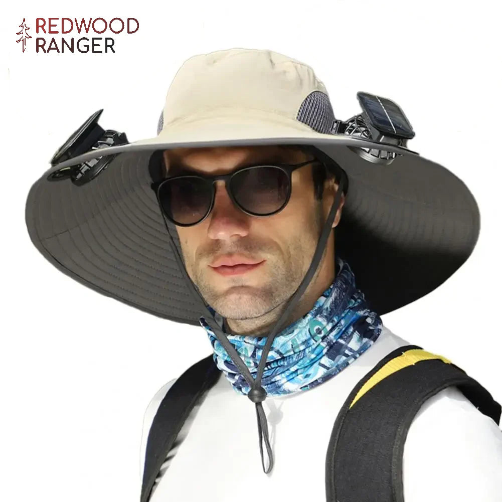 Ultralight Solar Fan Sun Hat
