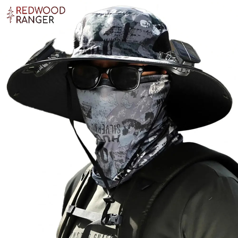 Ultralight Solar Fan Sun Hat