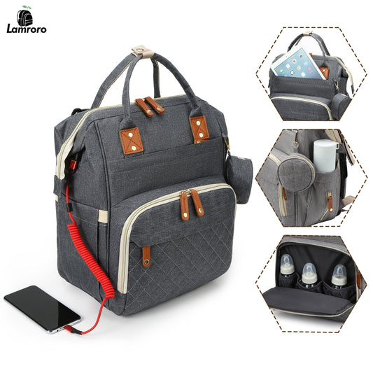 Multifunctional Travel Backpack/Diaper Bag