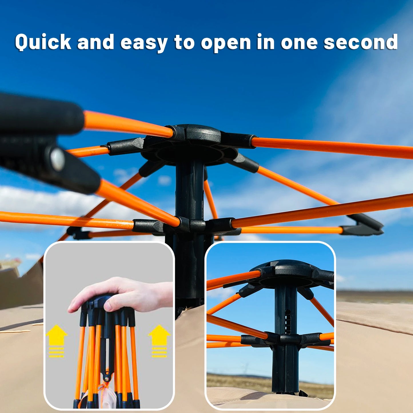 Auto Quick-Open Tent